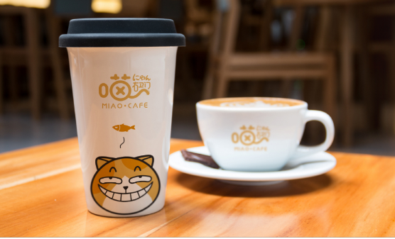 咖啡加盟店品牌喵右卫门咖啡产品图